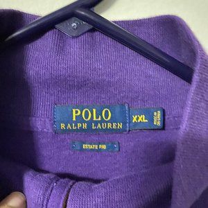 Mens Rib Polo Ralph lauren 1/4 Zip Sweater XXL